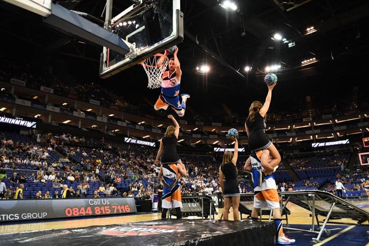 BBL PLAYOFF acrobatic basketball