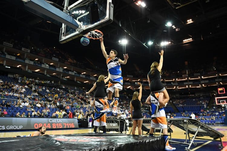 BBL PLAYOFF acrobatic basketball