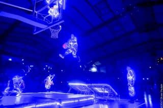 Basket acrobatique LED Barjots dunkers CSP NM1 LORIENT
