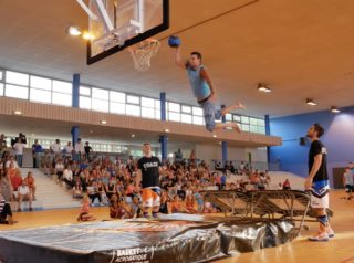 meilleure animation fête de club de basketball