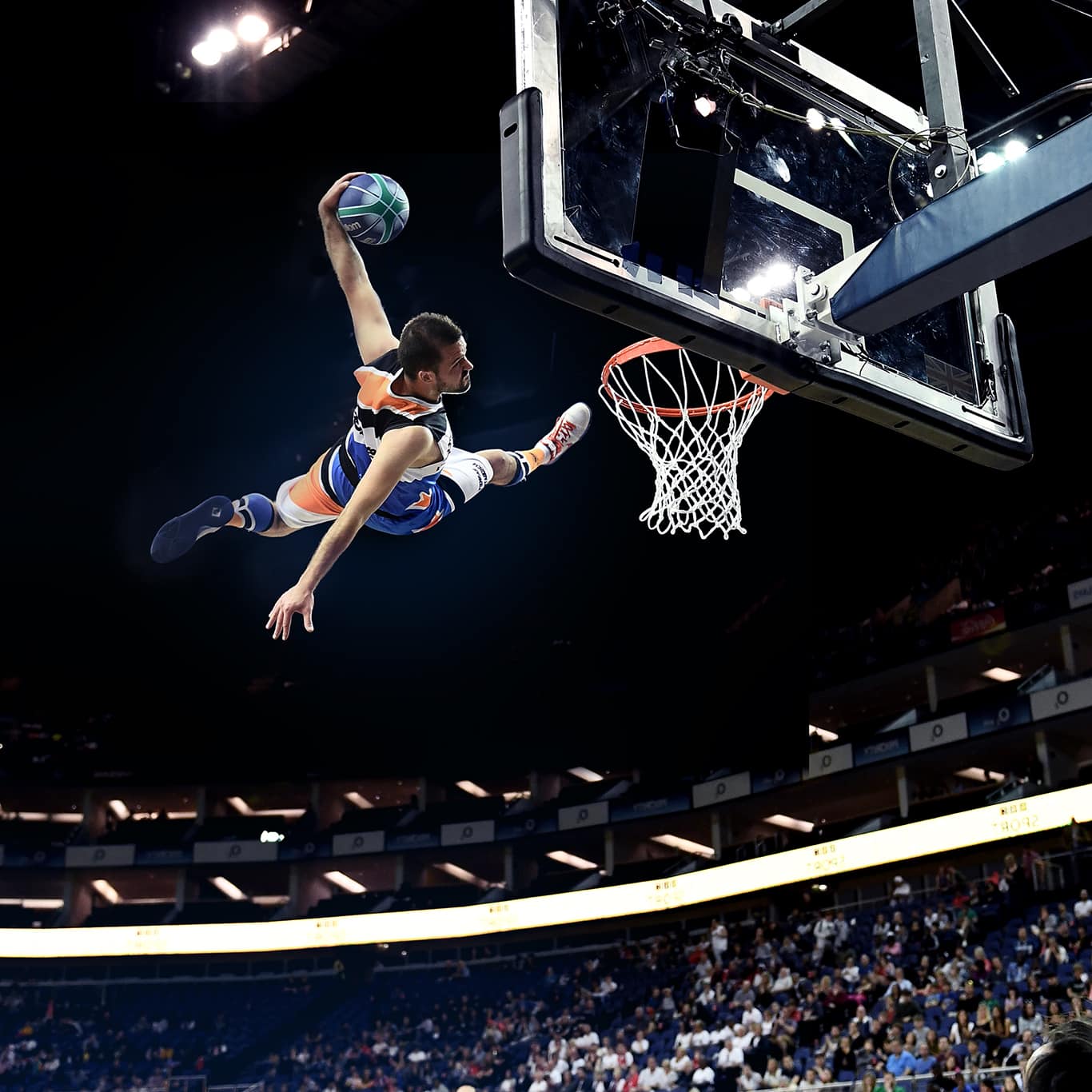 basket dunk