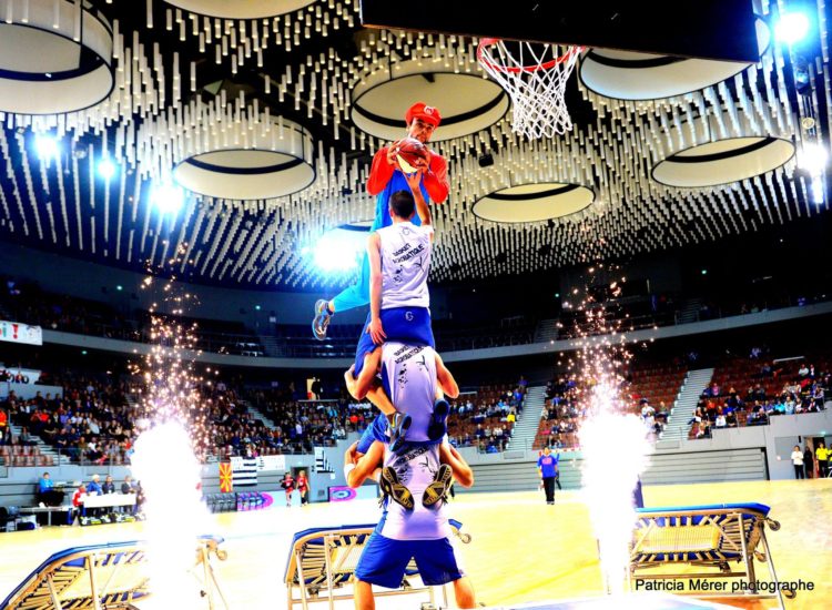 brest arena basket acrobatique