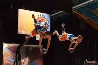 double vrille basket acrobatique