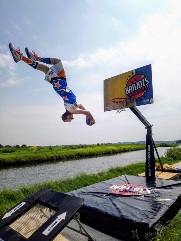 basket acrobatique pro extérieur