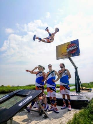 basket acrobatique barjots