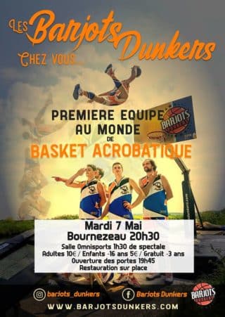 Affiche des barjots dunkers à Bournezeau