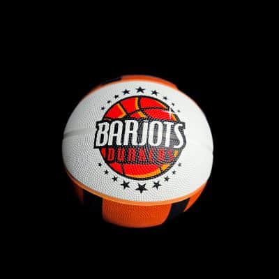 Photo du nouveau ballon Barjots Dunkers 2022