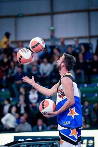 Barjots dunkers à La Roche sur yon pour un match du RVBC eurocup women