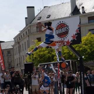 Show Barjots Dunkers en extérieur à Orléans