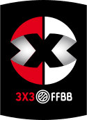 Logo 3X3, Fédération française de Basketball