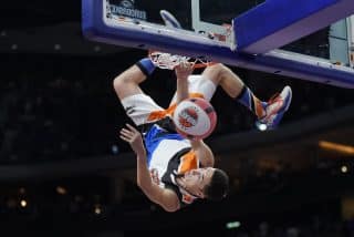 Spectacle Barjots Dunkers, Basket acrobatique lors des demi-finales et finale de l'Eurobasket 2022