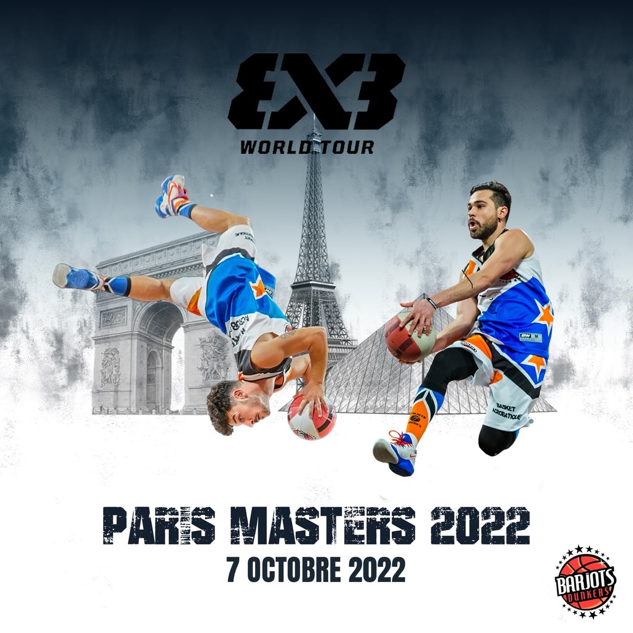Visuel Paris Masters 2022 - Tournoi 3X3 World Tour