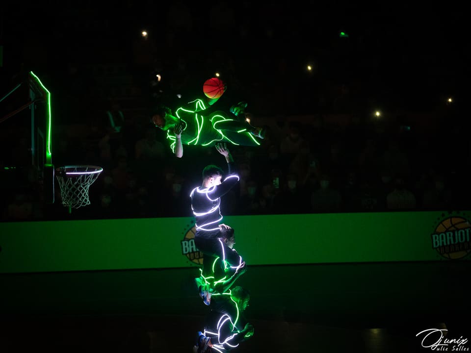 Photo du show Barjots Dunkers au Limoges CSP