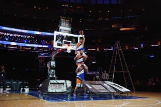 Photo du show Barjots Dunkers chez les New York Knicks, équipe NBA de New York