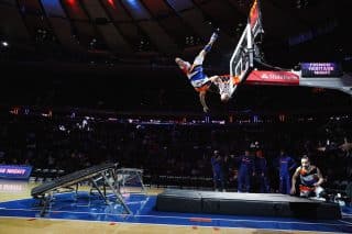 Photo du show Barjots Dunkers chez les New York Knicks, équipe NBA de New York