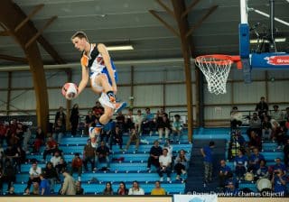 Photos du show Barjots Dunkers à Chartres.