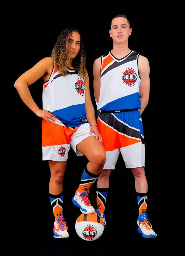 Photos Maillot et short Barjots Dunkers pour la boutique du site
