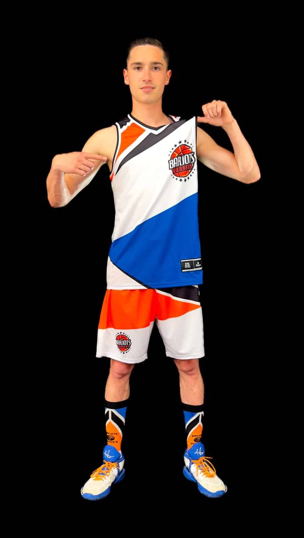 Photos Maillot et short Barjots Dunkers pour la boutique du site